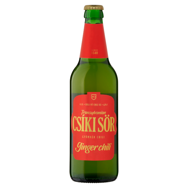 Tiltott Csíki Chili-Gyömbér 0.5 L palackos