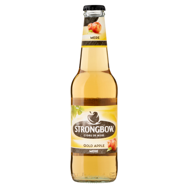 Strongbow Gold 0.33 L palackos DRS
