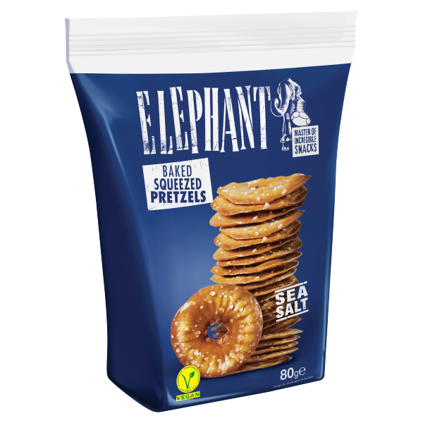 ELEPHANT chips-tallér 80g sós