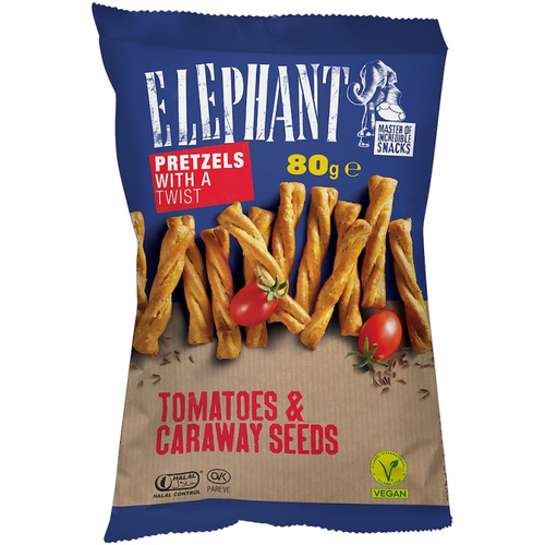 ELEPHANT csavart per.80g parad&kömény
