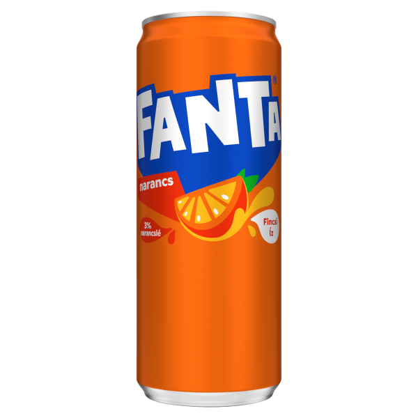 Fanta Narancs 0.33 L dobozos DRS