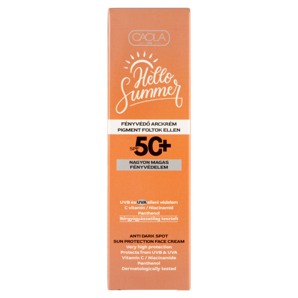 Caola H.S.Fényvédő arc Anti D spf50 75ml
