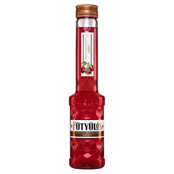 Fütyülős Feketecseresznye Mézzel 24.5 % 0.5 L DRS