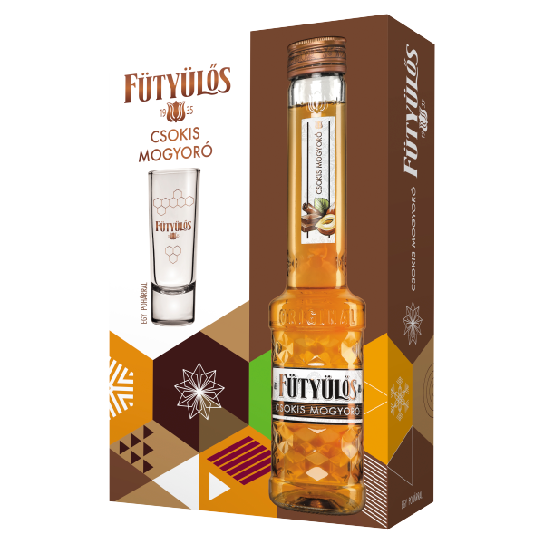 Fütyülős Csokis Mogyoró 24.5 % 0.5 L + pohár PDD DRS