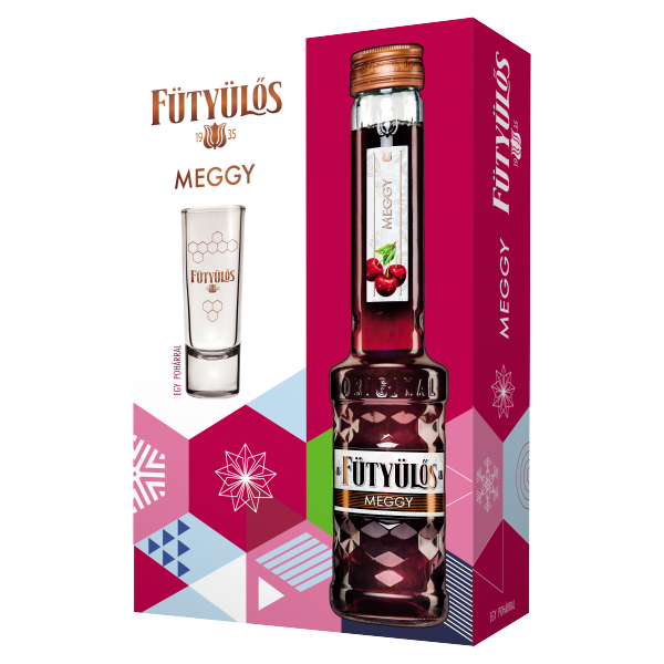 Füty. Meggy + pohár PDD 0.5 DRS