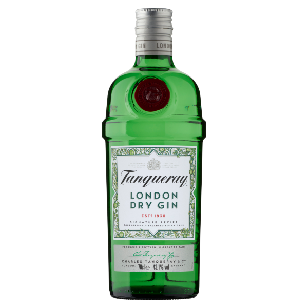 Tanqueray London Dry Gin 43.1 %  0.7 L DRS