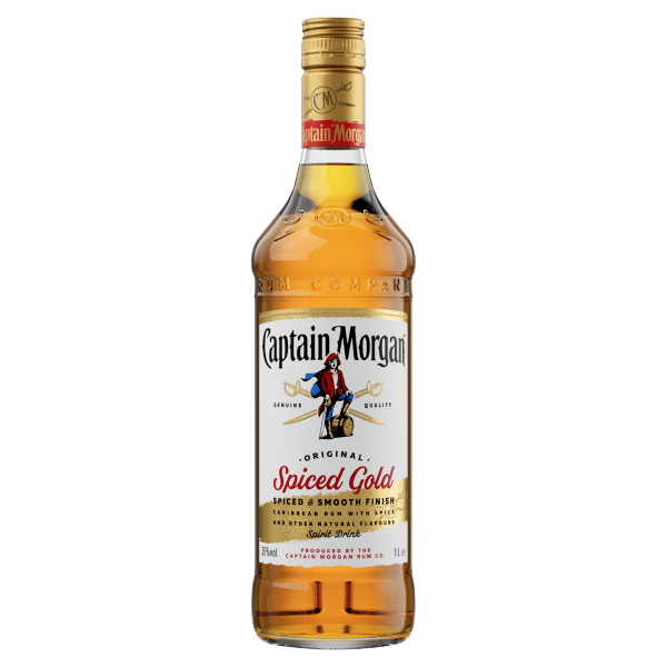 Captain Morgan Spiced Gold 1 L DRS