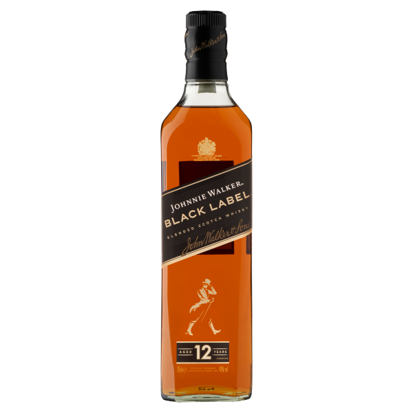 Johnnie Walker Black +2 pohár 0.7 DRS
