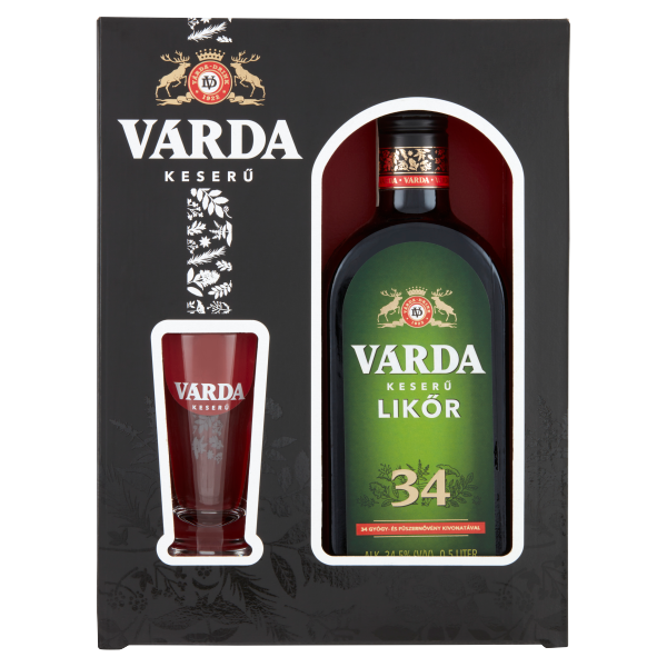 Várda Keserű DD + pohár 0.5
