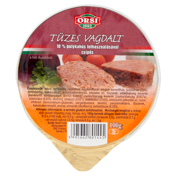 Orsi Tüzes Vagdalt 100 g