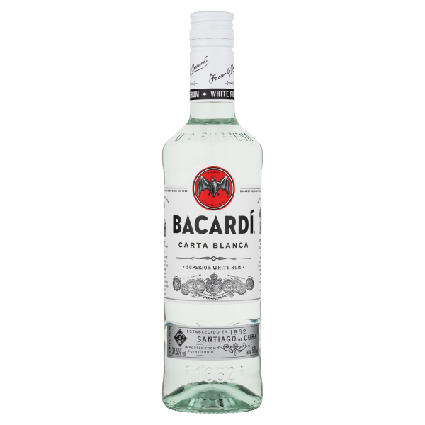 Bacardi Carta Blanca 0.5 L DRS
