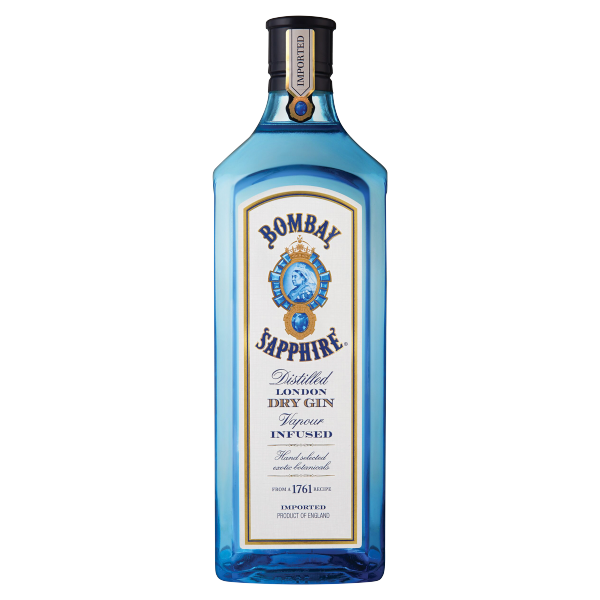 Bombay Sapphire London Dry gin 1 L DRS
