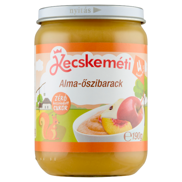 KK BÉBI ALMA-ŐSZIBAR.DESSZERT 4HÓ 190G