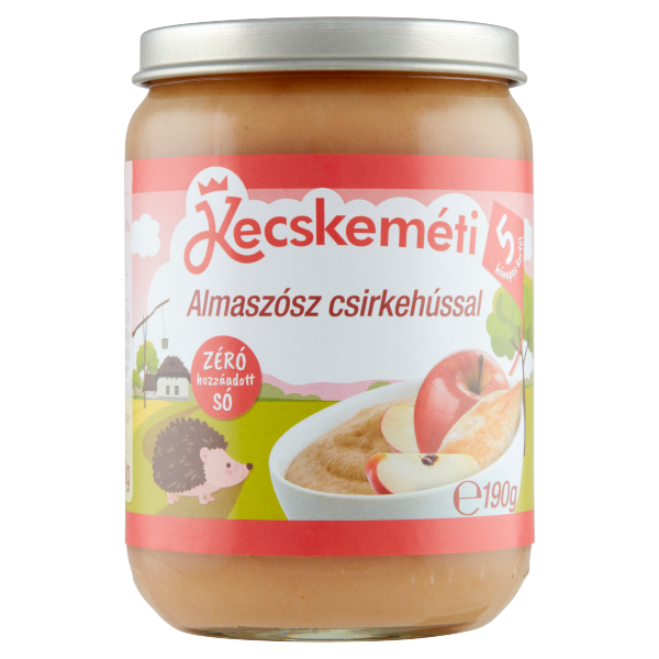 KK BÉBI ALMAPÜRÉ CSIRKEHÚS.5HÓ. 190G
