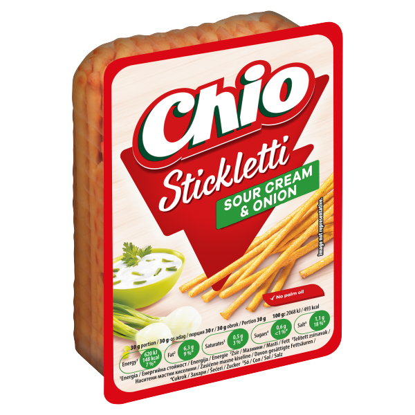 Wolf Chio Stickletti Hagymás-tejfölös  80g /30/