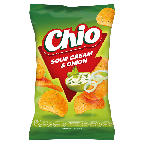 Chio Chips Hagymás-tejf. 60 g