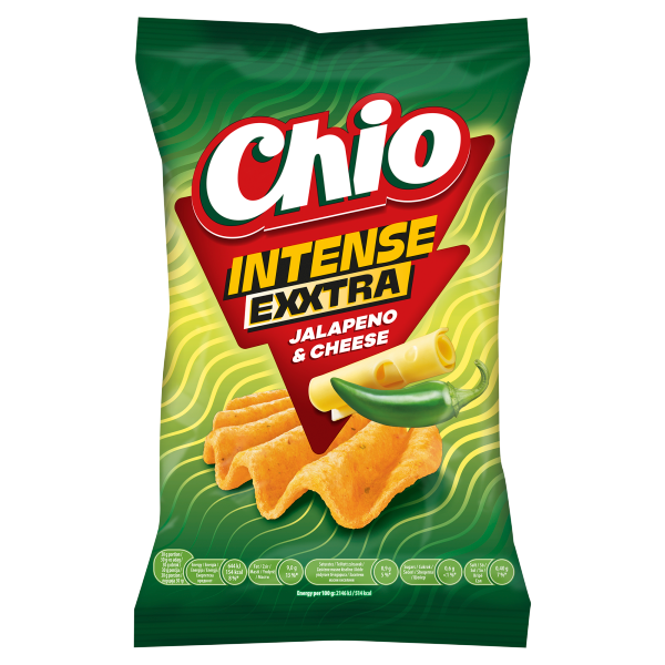 Chio Chips Jalapeno & Cheese  Inten 55g