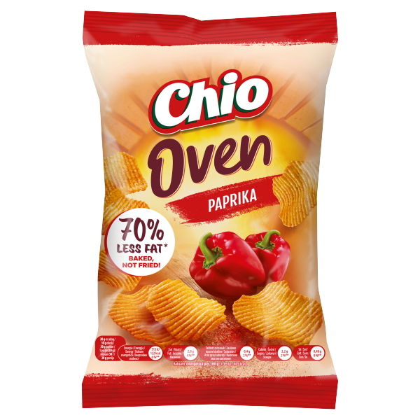 Chio Oven Chips Paprika 50g /18/