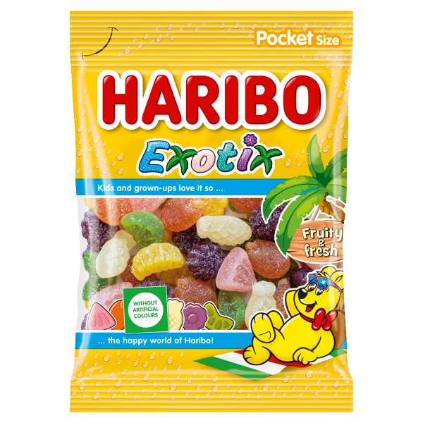 Haribo Exotic Gumicukor 80g /26/