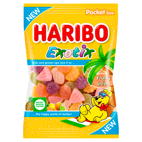 Haribo Exotic Gumicukor 100 g