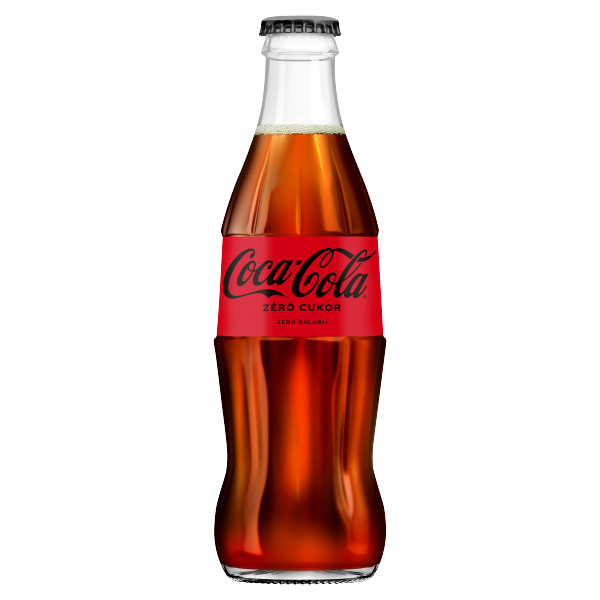 Coca Cola Zero 0.25 L palackos