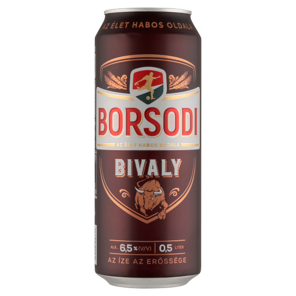 Borsodi Bivaly 0.5 L dobozos DRS