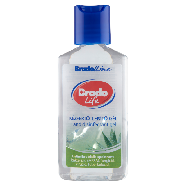 Bradolife kézfertőtlenítő gél 50ml aloe vera