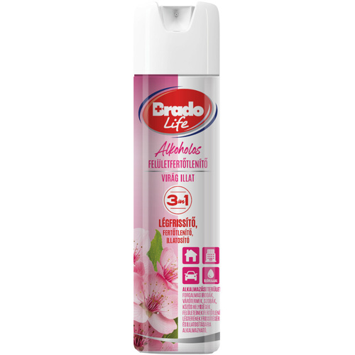 Bradolife 300ml felül.fert.&légfr. Virág