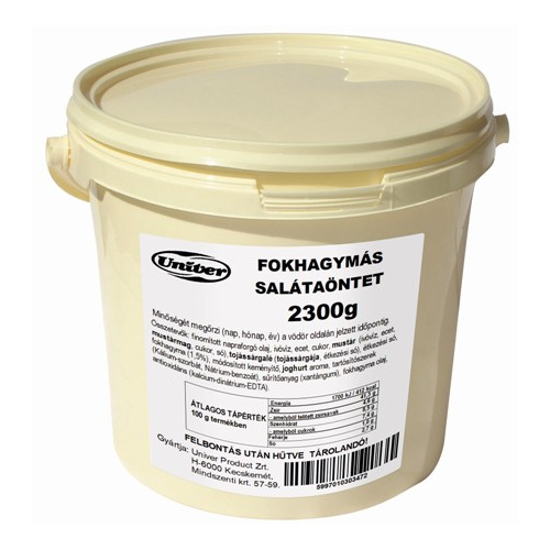 Fokhagymás Saláta Öntet 2.3 kg
