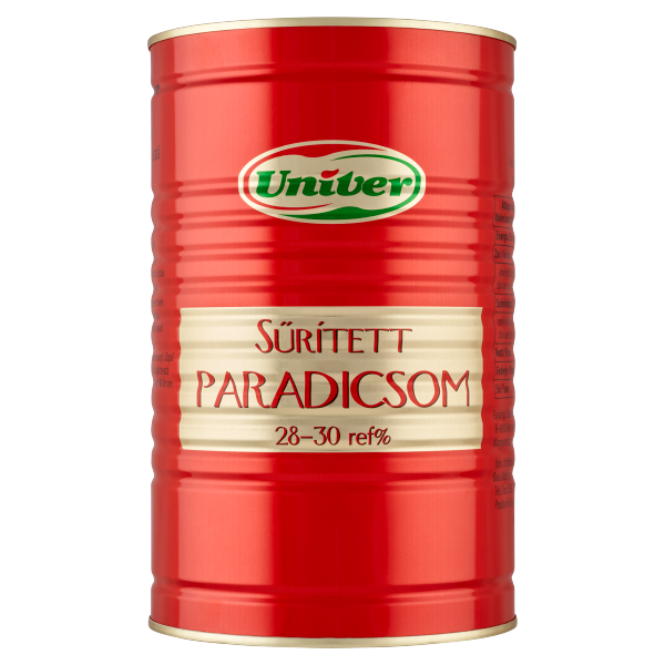 Univer sürített paradicsom 28*30% 4350g