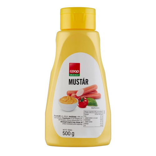 COOP MUSTÁR 500G