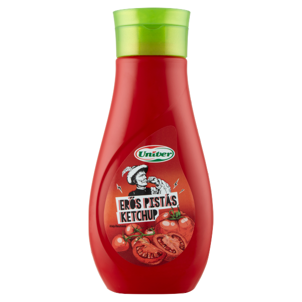 UNIVER KETCHUP ERŐS PISTÁS 470G