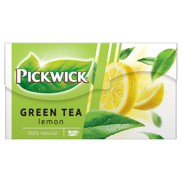 SL Pickwick Zöld tea Citrom 20*2g