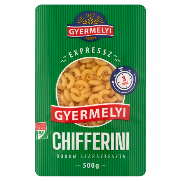 Gyermelyi Expressz Chifferini durum 500g