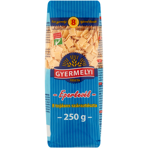 GYERMELYI TÉSZTA 8TOJ.EPERLEVÉL 250G