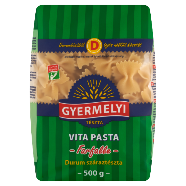 GYERMELYI VITA PASTA DURUM TÉSZTA MASNI 500G