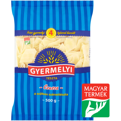 GYERMELYI TÉSZTA 4 TOJ. CSUSZA 500G