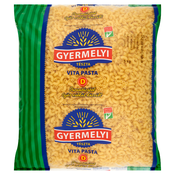Vita Pasta durum szarvacska 5 kg