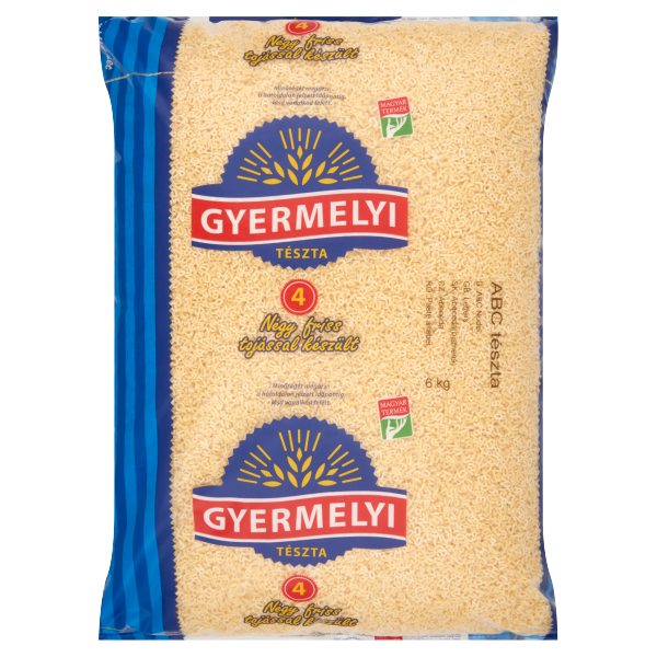 Gyermelyi ABC tészta öml 6 Kg