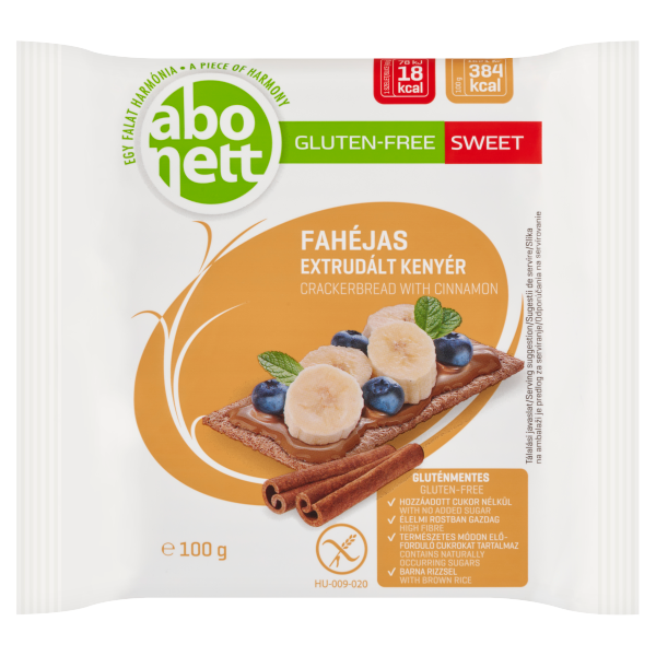 Abonett extr.kenyér Glut.m.fahéjas 100g
