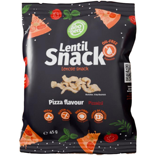 Abonett Lencsés Snack Pizza ízű 45g
