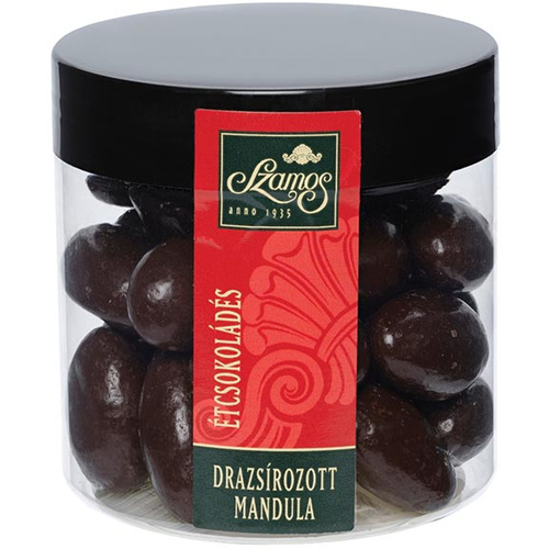 Szamos Drazsírozott mandula étcs. 130g
