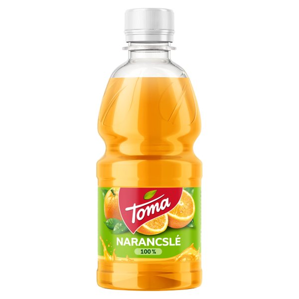 Toma Narancs 100 % 0.33 L PET DRS