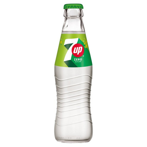 7UP Zero 0.25 L palackos