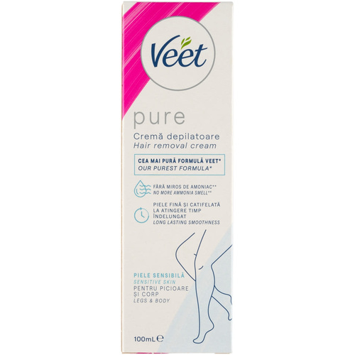 Veet Szőrtelenítő krém - érzékeny bőrre 100ml