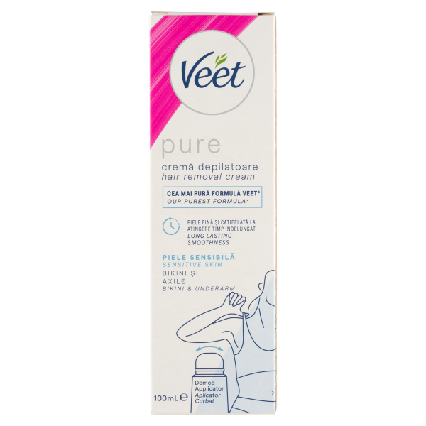 Veet Pure szőrt.kr bik.v.&hón é.bőr 100ml.