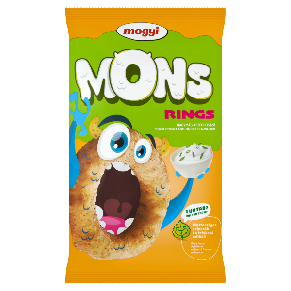 Mogyi Mons Rings hagymás-tejfölös 70g