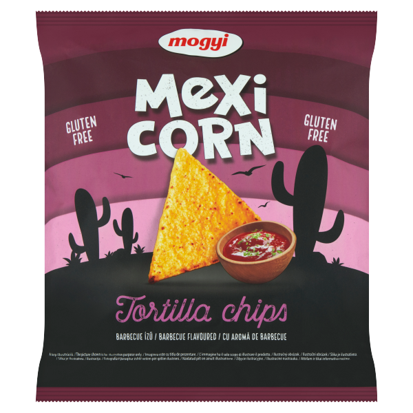 MOGYI MexiCorn Tortilla Chips BBQ 90g