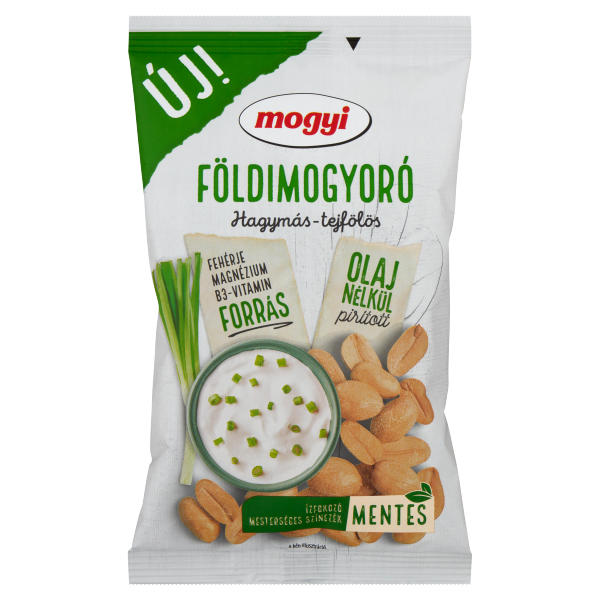 MOGYI földimogyoró hagym.-tejfölös130g