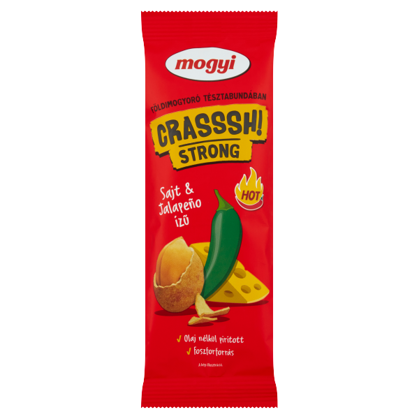 Mogyi Crasssh! STRONG Sajt-Jalape 60g